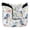 Watercolor Bluebirds and Wildflowers, variant on Haosy Watercolor Bluebirds and Wildflowers Golf Mallet Putter Cover Strong Magnetic Leather Golf Club Headcover Closure