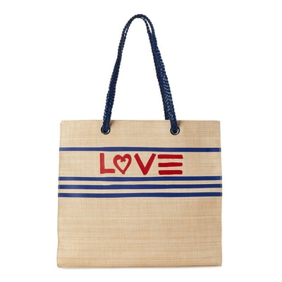 Ellen DeGeneres Womens Straw Tote Bag EV1 Tanzania Ubuy