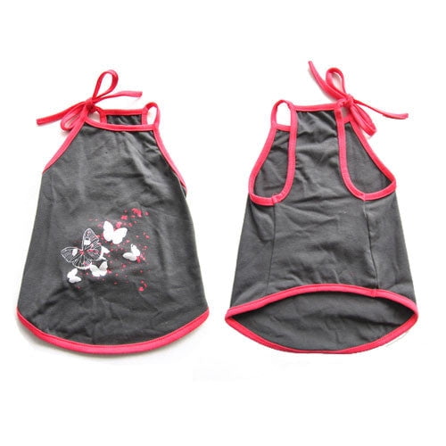 Iconic Pet Pretty Pet Black Lace Summer Top, XX Small