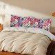 thumbnail image 1 of Funda de almohada con estampado digital de flores para niños, funda de almohada de satén Gonzo, funda de almohada infantil con estampado digital de flores de verano, 1 of 8