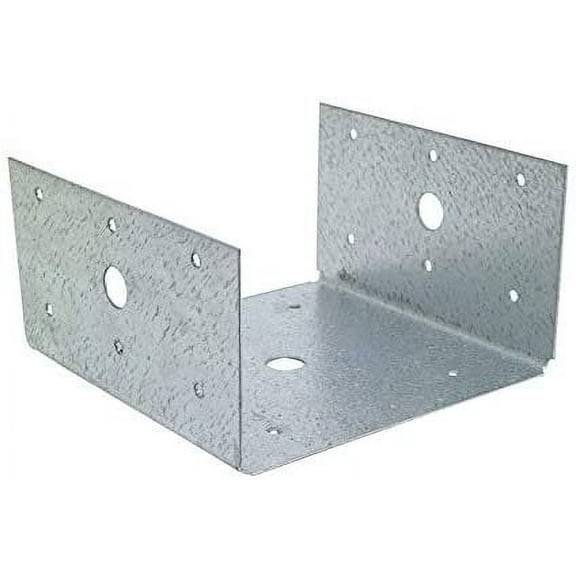 Simpson Strong-Tie Steel Half Base Bracket - ZMax 18 Ga. - 5.5 in. H x 5.5 in. W