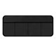 thumbnail image 1 of Kenally Bolsa organizadora para coche, bolsa de almacenamiento trasera para silla de vehículo, bolsa organizadora de tela Oxford para maletero trasero Ventana automotriz negro párrafo ordinario Kenally VI000471-02, 1 of 6