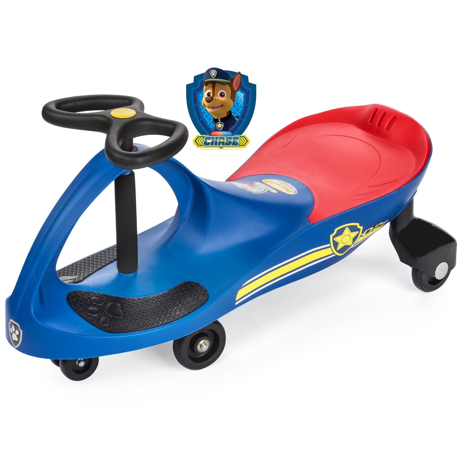 PAW Patrol - The Original PlasmaCar by Plasmart Inc. – Chase – Blue, Ride on Toy