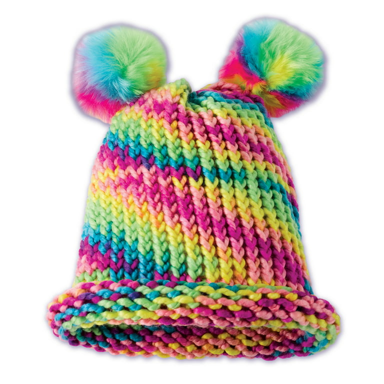 Creativity for Kids Hat Not Hate Quick Knit Loom - Child Craft Activity for  Boys and Girls 