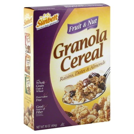 Sunbelt Bakery Family Pack Fruit & Nut Granola Cereal, 16 oz - Walmart.com