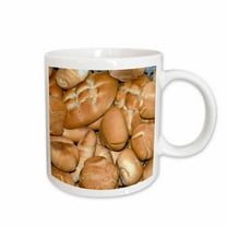 3drose, Italy. Sourdough Bread Rolls, Cooked in the Bakers Laboratory., 11oz Mug