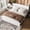 Light White, variant on Harper & Bright Designs King Size Platform Bed with Headboard and Footboard, Wood Platform Bed Frame with Support Slats, Light White