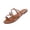 Brown, variant on platform Sandals Slide Slide Open Toe flat sandals for women Medium Arch Slip-Resistant flat sandals for women Flatform Stability Flat Heel