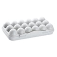 thumbnail image 3 of Bandeja organizadora apilable huevos/18 huevos, congelador, , contenedor de alimentos Grey 18 Egg Gloria Soporte para huevos para refrigerador, 3 of 9