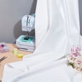 thumbnail image 4 of White TPU Fabric 54 Inch Wide Waterproof Film Fabric Frosted Fabric Matte Fabric Creative Designer Fabric for Sewing DIY Craft Clothing Raincoat, 4 of 5