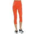 thumbnail image 3 of Women's Breast Cancer Ribbon Printed Cropped CAPRI Leggings - Regular PLUS and 3X5X, 3 of 3