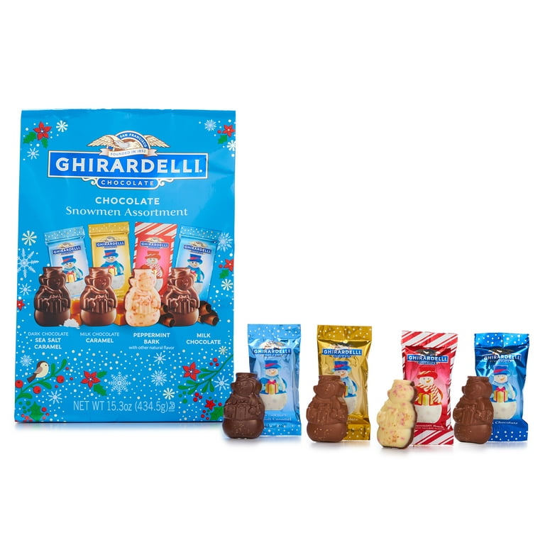 Ghirardelli Chocolate Snowmen Assortment 15.3 oz. - Walmart.com