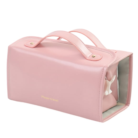 Neceser de viaje Advancent de cuero impermeable 4 en 1 24x12x12 cm