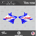 thumbnail image 2 of Kalair GFX Graphics Kit for Yamaha YZ125 (2015-2021) Evader Series, 2 of 5