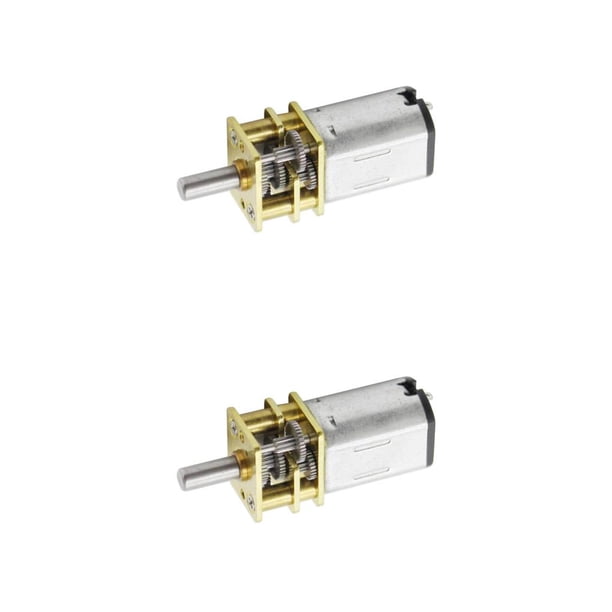 Mini motorreductor de CC Riwesomey desaceleración de velocidad eléctrica metal 6 V-60 RPM Type2 NO2
