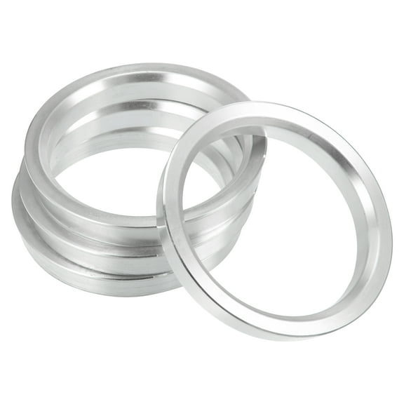 4pcs OD 70.6mm to ID 60.1mm Aluminium Alloy Car Auto Hub Centric Rings Wheel Bore Center Spacer