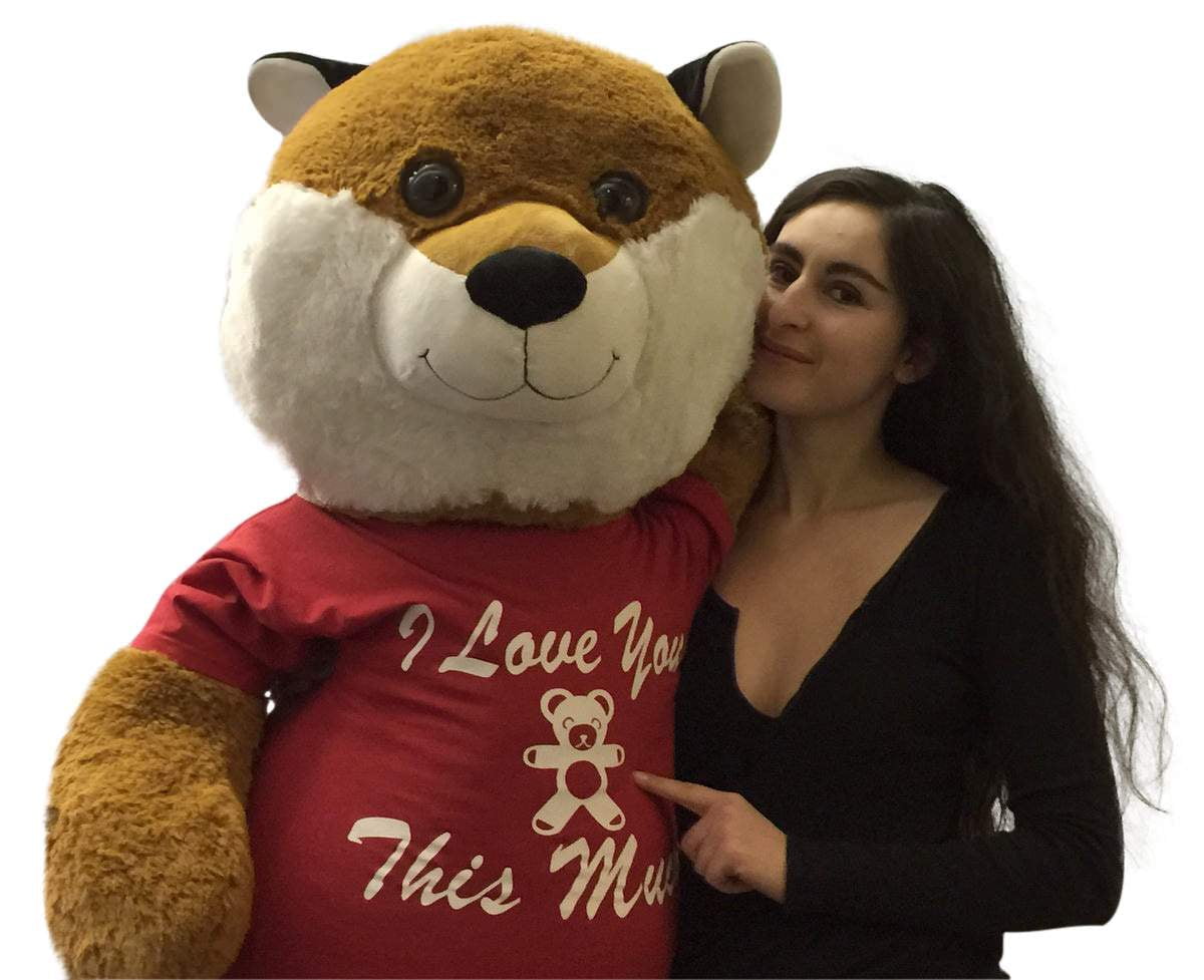 giant fox teddy