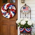 thumbnail image 6 of 250th Anniversary Foam Ball Wreath, 13.8 inch 4th of July Summer Soft Touch Foam Wreath for The Front Door, Handcrafted Memorial Day Artificial Wreath for Indoor and Outdoor, 6 of 7