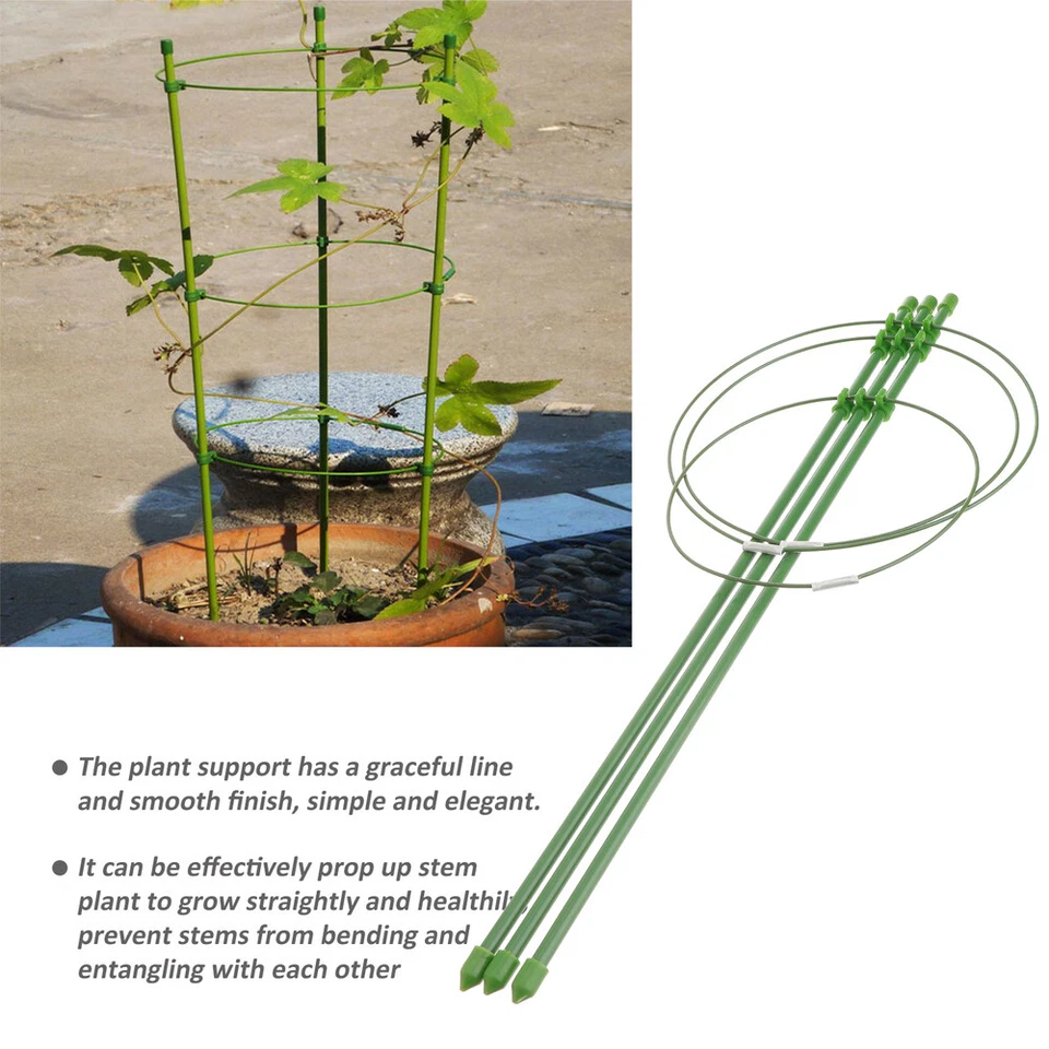 PURELY- Garden Plants Trellis For Climbing Plants Support Cage Stand Potted Flower