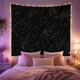 thumbnail image 2 of Abstract Animal Print Pattern in Dramatic Dark Tones, Moody Abstract for Wildlife Lovers, Modern Textile Decor, Housewarming Gift, Tapestry Wall Hanging for Bedroom and Living Room, 2 of 7