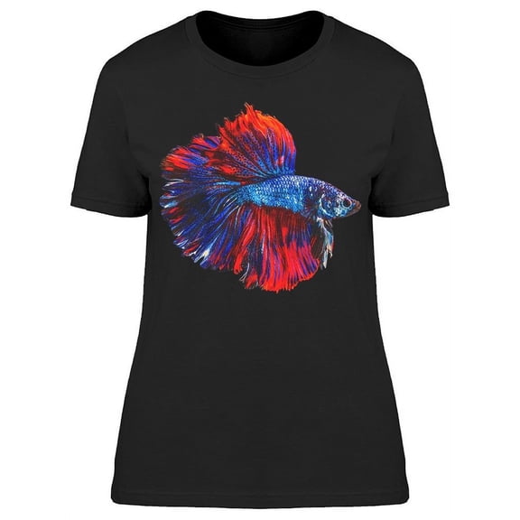 Incredible Broad Dark Betta  T-Shirt Women -Image by Shutterstock, Female Large