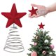 thumbnail image 1 of Independence Day Star Tree Topper Independence Day Decoration Holiday Tree Shatterproof Hollow Star Decoration Holiday Independence Day Tree Decoration, 1 of 6