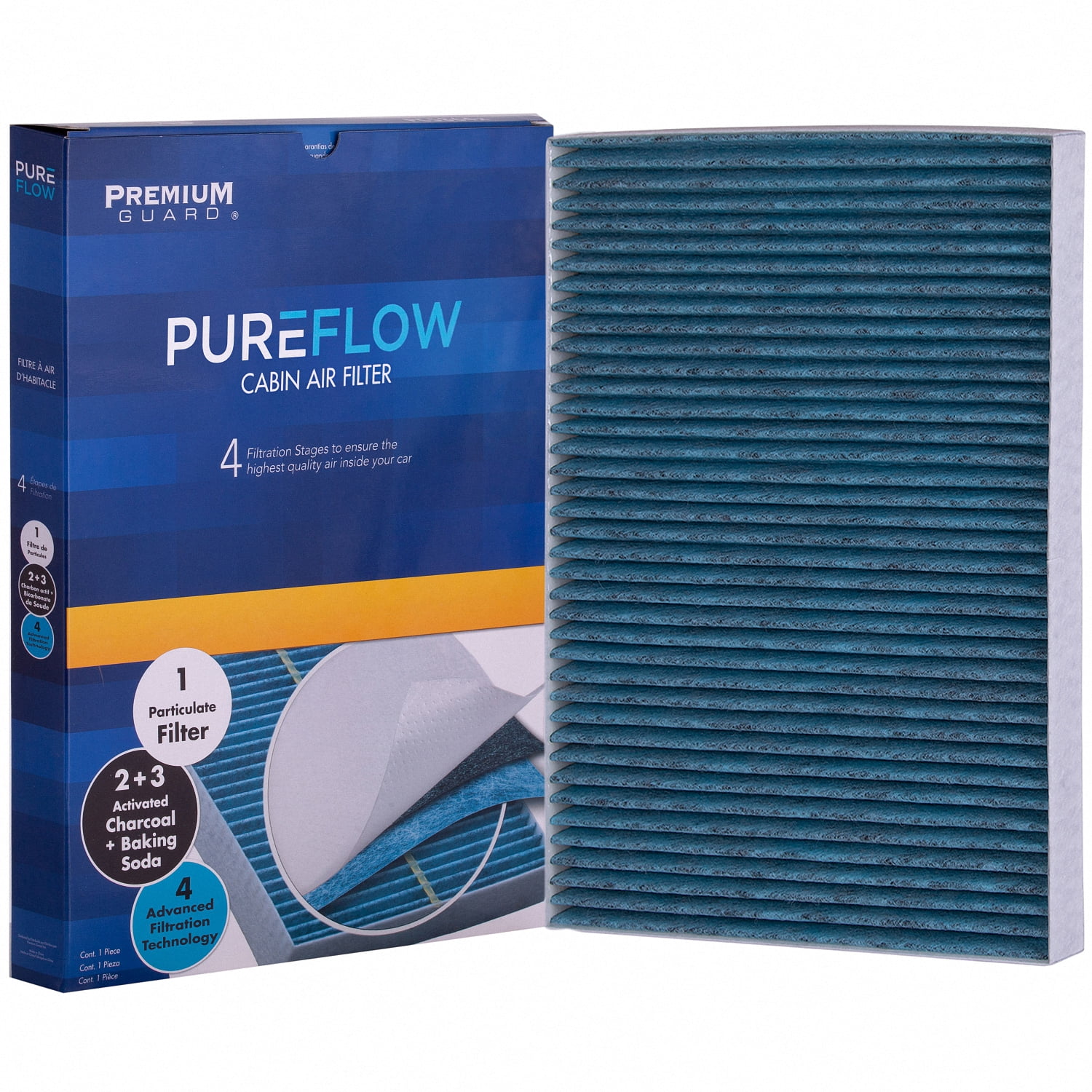 PUREFLOW PC5494X Cabin Air Filter | Fits 2000-2007 Chrysler Town & Country 3.3L, 3.8L, Dodge Grand Caravan 3.3L, 3.8L, Caravan 2.4L, 3.3L; 1996-2008 Voyager 3.3L