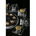 thumbnail image 3 of Barski – Cappuccino Cup and Saucer Set – Glass – 6.4 oz – Set of 2 (4 Pcs), 3 of 4