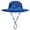 A37-Dark Blue, variant on Kids Sun Hat UPF 50+ Boys Girls Protection Hat Wide Brim Beach Hats with Mesh and Adjustable Chin Strap