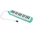 thumbnail image 2 of Piano de aire profesional de 32 teclas, melódica con boquilla corta, color verde, 2 of 14