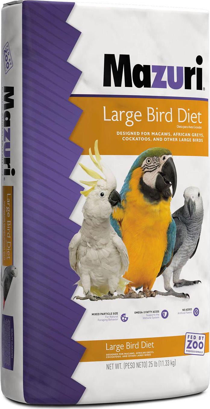 Mazuri Large Bird Food, 25 lb. Bag