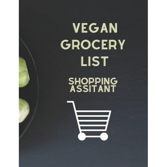 Vegan Grocery List Book, (Paperback)