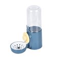 thumbnail image 1 of Decodeary ABS Hanging Pet Dispenser 500ml Rabbit Water Outlet 500ml Capacity Dispenser Bowl With Sink And Clean Water Water Deep Blue, 1 of 6