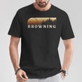thumbnail image 5 of Browning Wv Evergreen Sunset Eighties Retro TShirt, 5 of 6