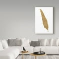 thumbnail image 3 of Trademark Fine Art 'Pure Gold Feather VI' Canvas Art by Chris Paschke, 3 of 3