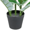 thumbnail image 5 of Northlight 34" Potted Green Artificial Rubber Plant, 5 of 5