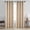 Gold, variant on Rossi Jacquard Plaster Texture Grommet Window Curtain Panel, Gold, 54x90 Inches