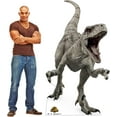 thumbnail image 3 of Cardboard People Ghost Life Size Cardboard Cutout Standup - Jurassic World Dominion (2022 Film), 3 of 4