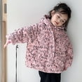 thumbnail image 3 of KYAIGUO Toddler Kids Boys Girls Winter Snowsuit Outwear Little Boys Long Sleeve Cotton Coats Outwear Light Fashion Baby Thickened Warm Printed Jacket for 1-7 Years Old, 3 of 6