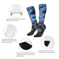thumbnail image 3 of Naloa Black And Blue Lightning Dragon Thigh High Socks Extra Long Stretchy Sock Women Over Knee High Opaque Stocking Daily Wear, 3 of 6