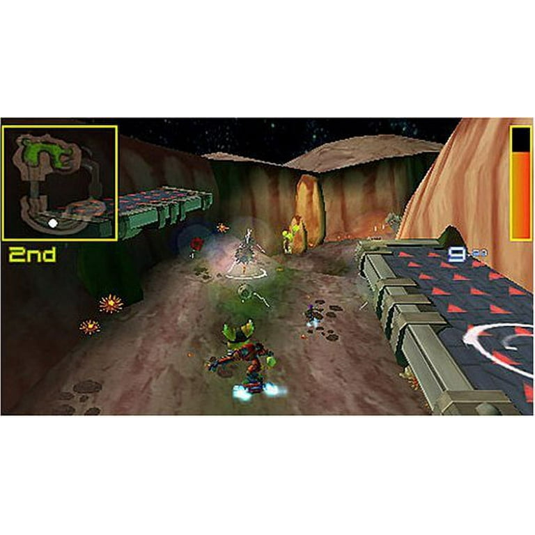 Ratchet & Clank Size Matters (PSP) gameplay 