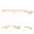 thumbnail image 4 of 1 Set Violin Neck with Fingerboard Maple Wood Rectangular Classical Instrument for Musicians, 4 of 8