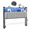 Gray, variant on Ktaxon Headboard for Twin Size Bed with Pegboards Storage, Upholstered Headboard with Charing Station & LED Lights, Height Adjutable, Green