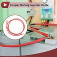 thumbnail image 7 of 105cm 12 AWG Battery Inverter Cable 3/8" Battery Cable Tinned Copper Red OT Type 1 Pc, 7 of 7