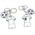 thumbnail image 1 of Yanonmyfd2026 World Cup Soccer Keychain - World Cup Pride Accessory, Football Fan Gift & Souvenir (2PCS),Algeria, 1 of 49