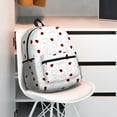 thumbnail image 5 of Vsdgher Ladybugs Flying On Dotted Route Unisex Large Capacity Bookbag, Schoolbag, Casual Daypack for High School, College, Teens, Travel, Work, 5 of 6