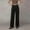 Black, variant on Wide Leg Work Pants for Women High Waisted Contrast Stitching Trousers Relaxed Fit Flattering Comfortable for Office Casual Streetwear Pants