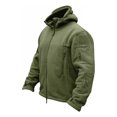 thumbnail image 1 of Chaqueta táctica para hombre, chaqueta caliente con capucha de poliéster, 1 of 7