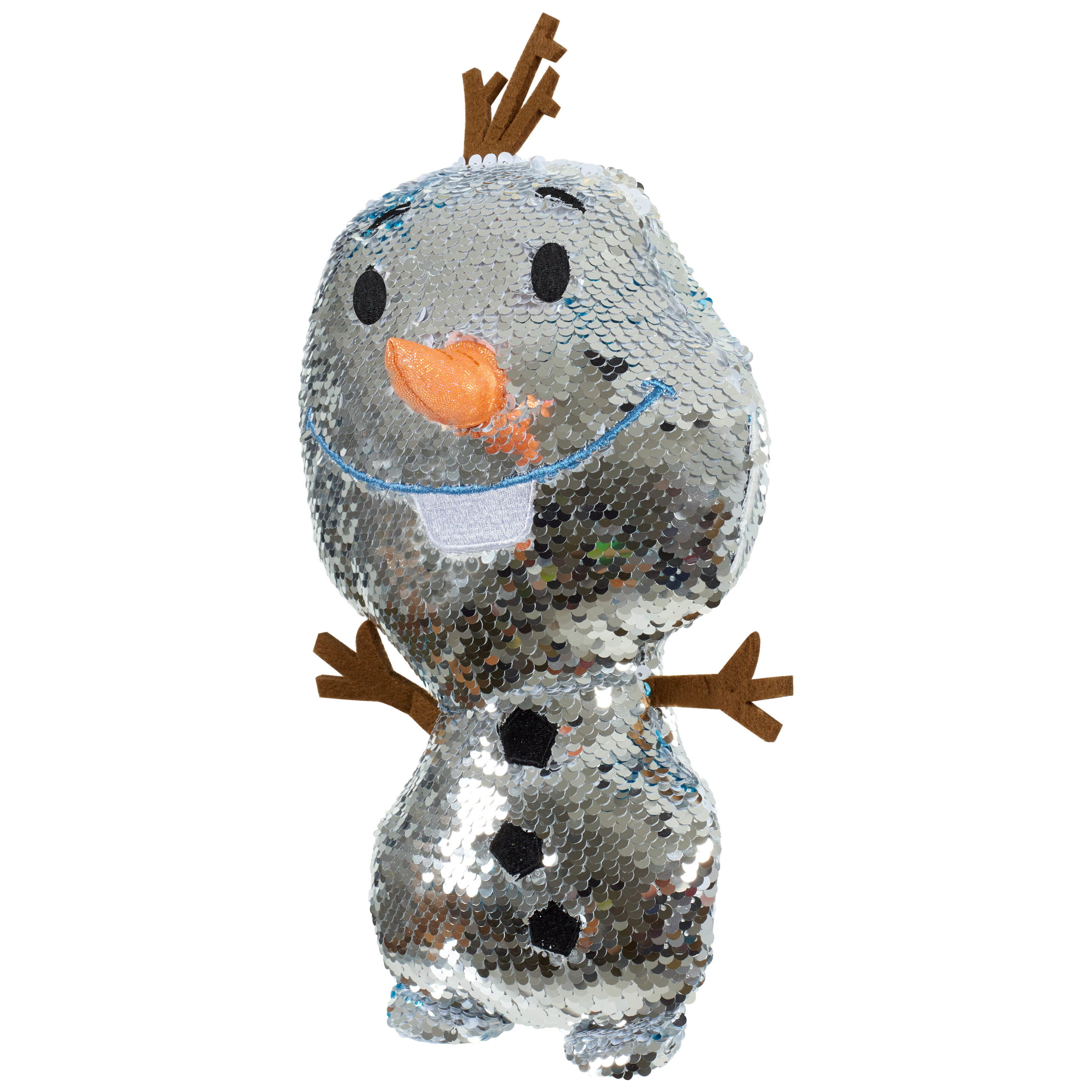 Disney Frozen 2 Reversible Sequins Large Plush Olaf, Officially Licensed Kids Toys for Ages 3 Up, Gifts and Presents - image 5 of 5