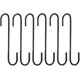 thumbnail image 1 of Ganchos en forma de S para colgar artículos, ganchos en forma de S de acero resistente y resistente a la oxidación, solución de almacenamiento elegante y bien hecha para usos en interiores y, 1 of 5